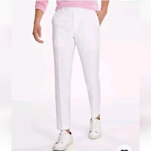 $125 Tommy Hilfiger Men 100% Linen Dress Pants Sz 34W/32L Modern Fit NWT